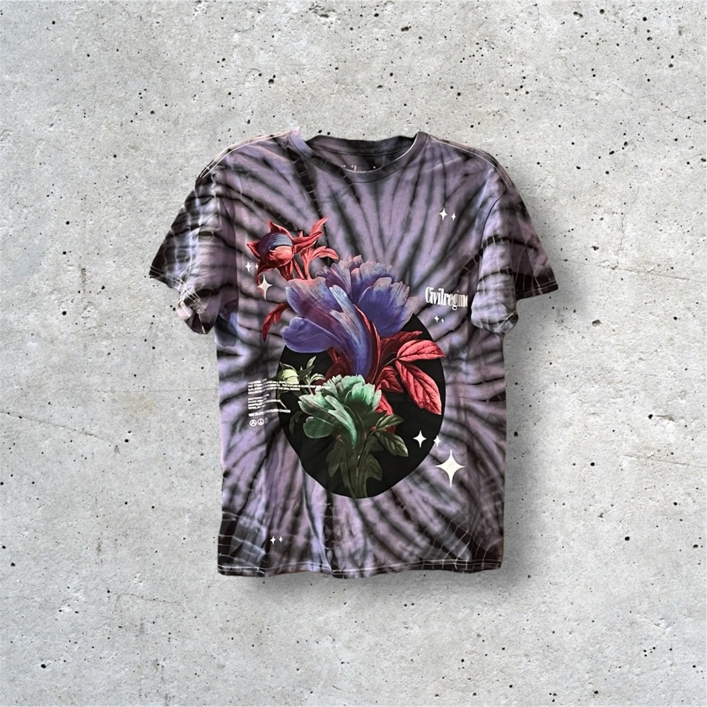 NWT Revolve Civil Regime Mystic Garden Classic Tee